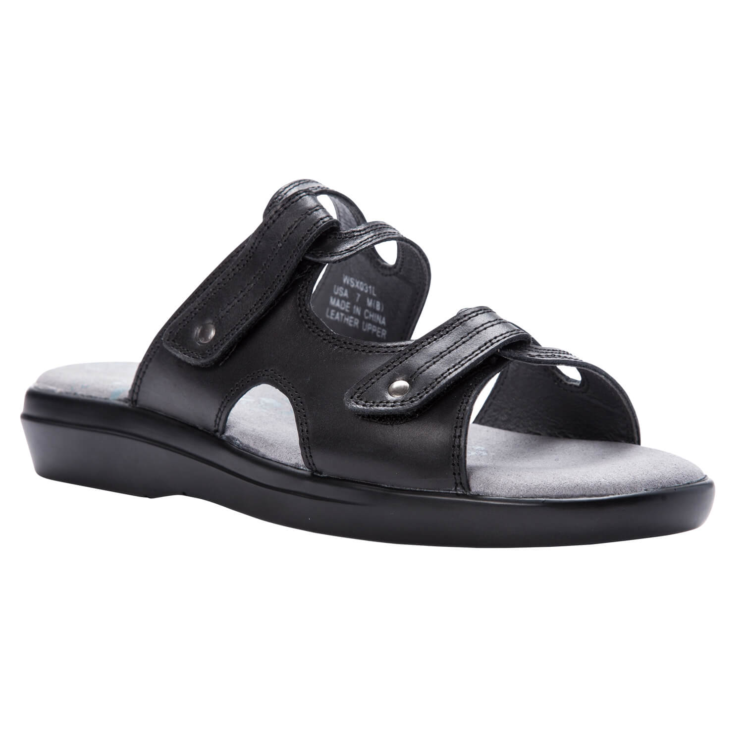 wide slide sandals