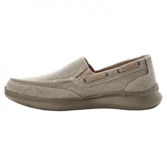 Propet Viasol - Men's Comfort Casual Slip-On Boat Shoes Tan - photo 13