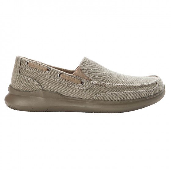 Propet Viasol - Men's Comfort Casual Slip-On Boat Shoes Tan - photo 12