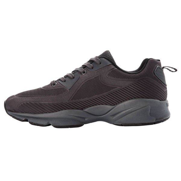 Propet Stability Laser Walking Shoe E Men's Size 8.5 W MAA132M - Dark Grey