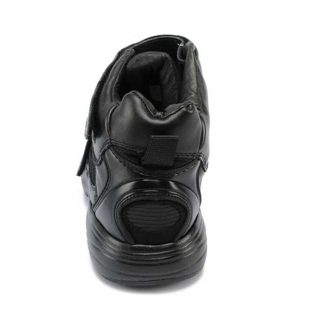 Apis Answer 2 551-1 Sneakers Men\'s 12XW Black Leather Therapeutic Comfort Boots Answer2 Shoes Mens 8XW Black 551-1 Athletic Boots Extra  main image 3