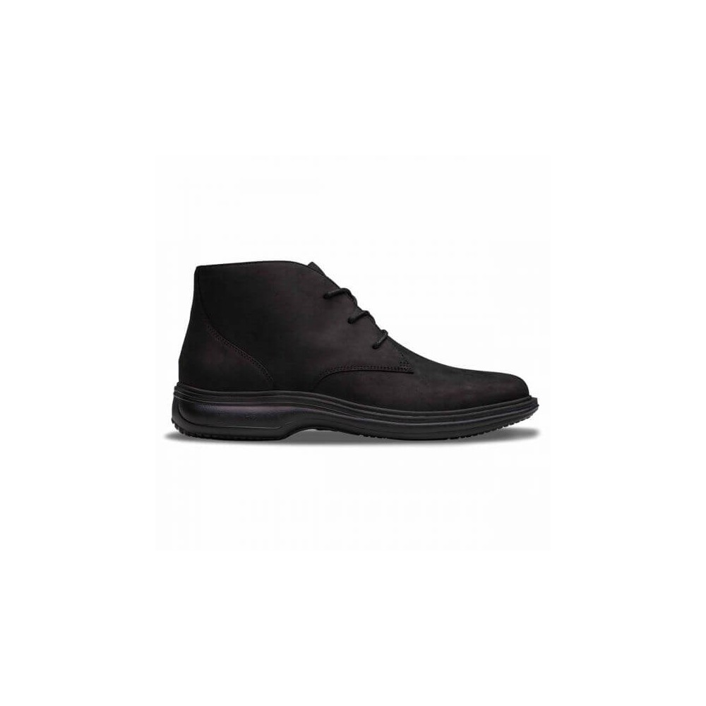 OrthoComfoot Men\'s Black Chukka Sneaker Boot - Classic Casual Amazon.com | Men main image 4