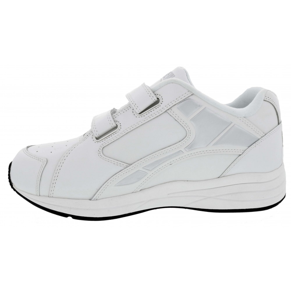 Drew‎ Mens Force White Leather Comfort Sneaker Size 7.5 Wide New 40960-22 Drew Men main image 3