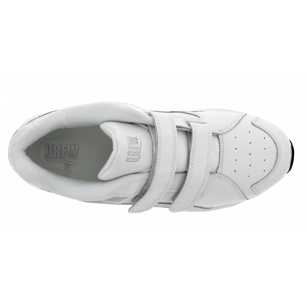 Drew‎ Mens Force White Leather Comfort Sneaker Size 7.5 Wide New 40960-22 Drew Men main image 4