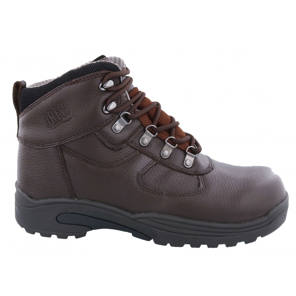 NEW Drew Rockford Men\'s 13M Waterproof Black Leather Hiking Work Boots Diabetic Drew Rockford - Men main image 2