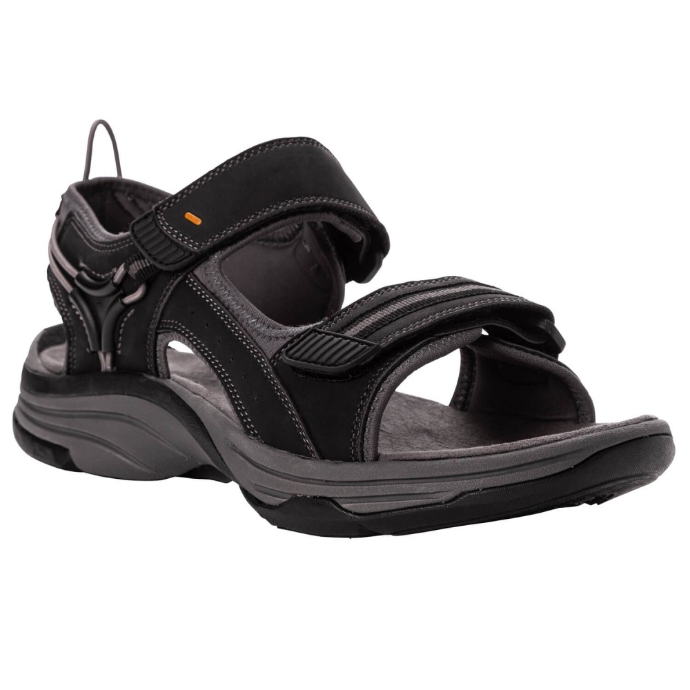 Propet Evan - Men's Water-Friendly Comfort Backstrap Sandals | Flow Feet