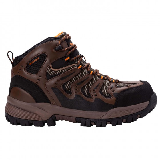 Propét Sentry - Men's Waterproof Safety Toe Work Boot Brown - photo 4