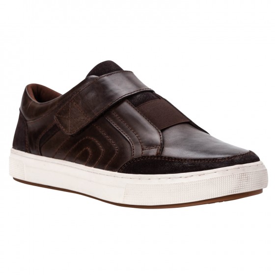 Propét Kade - Men's Durocloud™ Casual Wide Strap Sneakers Chocolate - photo 7