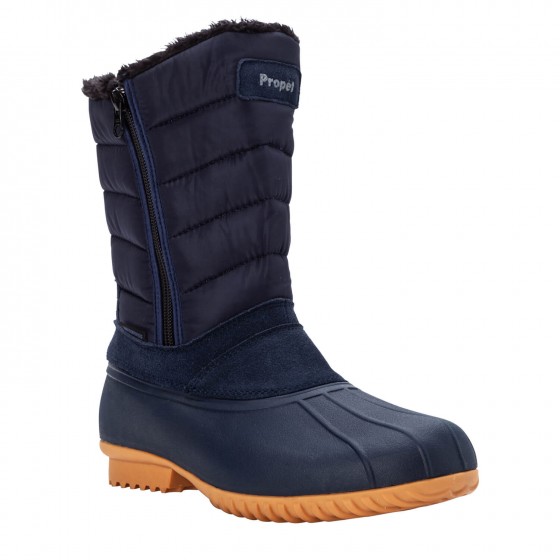 Propet Illia - Women's Insulated Weather-Resistant Zip-Up Winter Boots