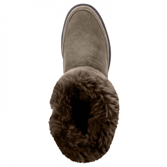 Propet Tabitha - Women's Micro-Fiber Fur Collar Ankle Boots