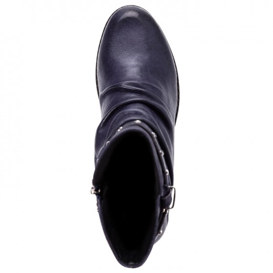 Propet Roxie - Women's Comfort Block Heel Slouched Ankle Boots