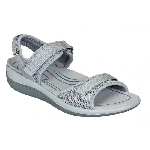 Orthofeet Calypso Gray - Women's Comfort Sandals