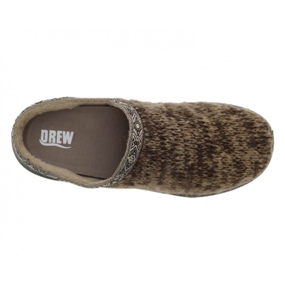 Drew Relax - Men's Comfort Slides Brown - photo 4
