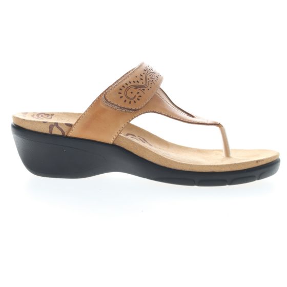 Propet Wynzie - Women's Dress Flip-Flop Sandals Tan - photo 4