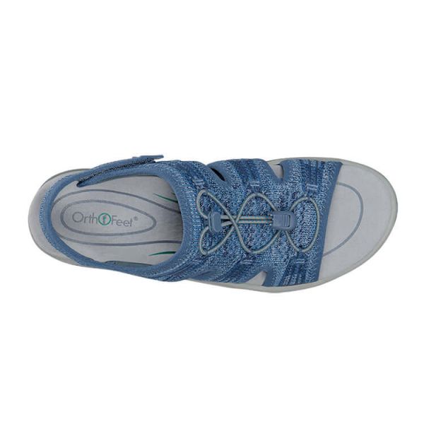 Orthofeet Maui Women's Heel Strap Stretch Sandals Flow Feet