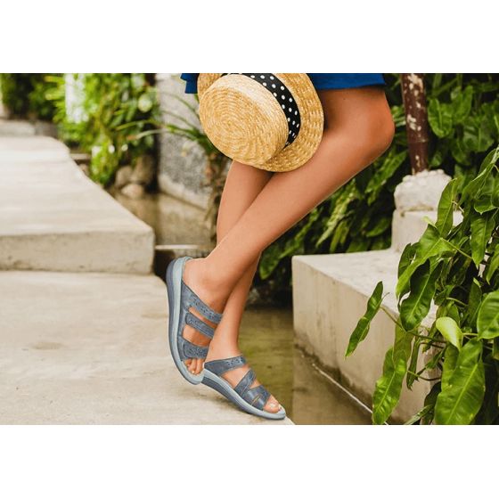 Orthofeet Sahara - Women's Comfort Slide Sandals