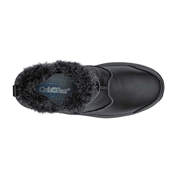 Vionic Rochelle - Stivali alti da donna con supporto per arco plantare, Pelle scamosciata cerata Driftwood, 3 UK Wide