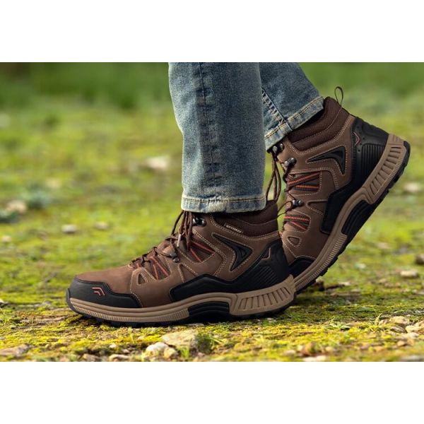 Orthofeet Ridgewood Men's Orthopedic Hiking Boots Flow Feet
