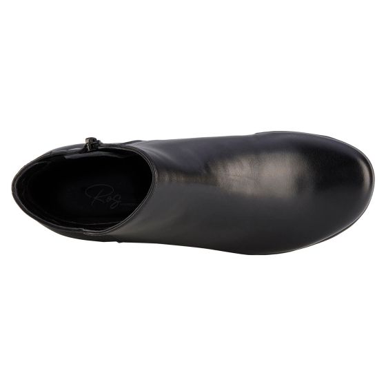 Ros Hommerson Ezra - Women's Comfort Ankle Boots Black Leather - photo 6