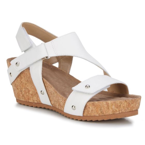 Ros Hommerson Traci - Women's Platform Wedge Sandal White - photo 15