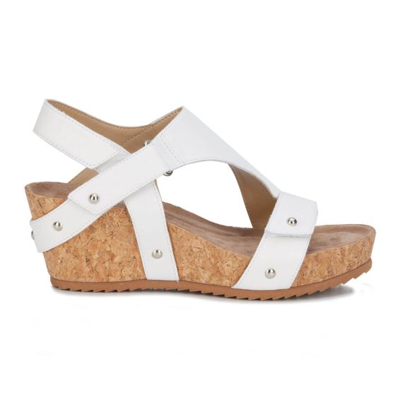 Ros Hommerson Traci - Women's Platform Wedge Sandal White - photo 16