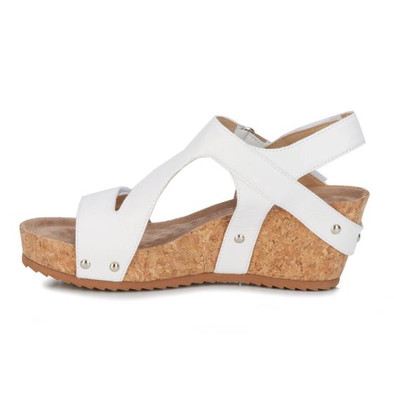 Ros Hommerson Traci - Women's Platform Wedge Sandal White - photo 17