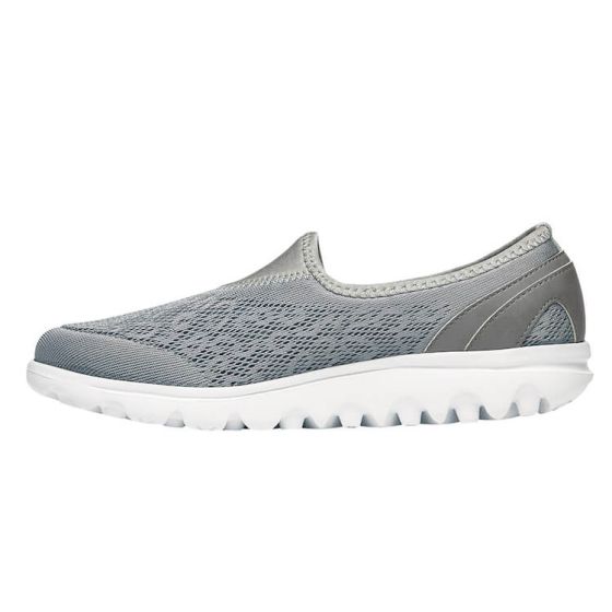 Propét TravelActiv Slip-On - Women's Comfort Casual Shoes Silver - photo 15