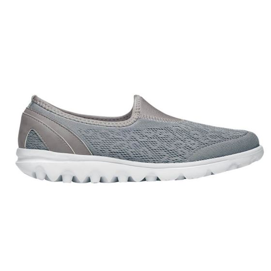 Propét TravelActiv Slip-On - Women's Comfort Casual Shoes Silver - photo 14