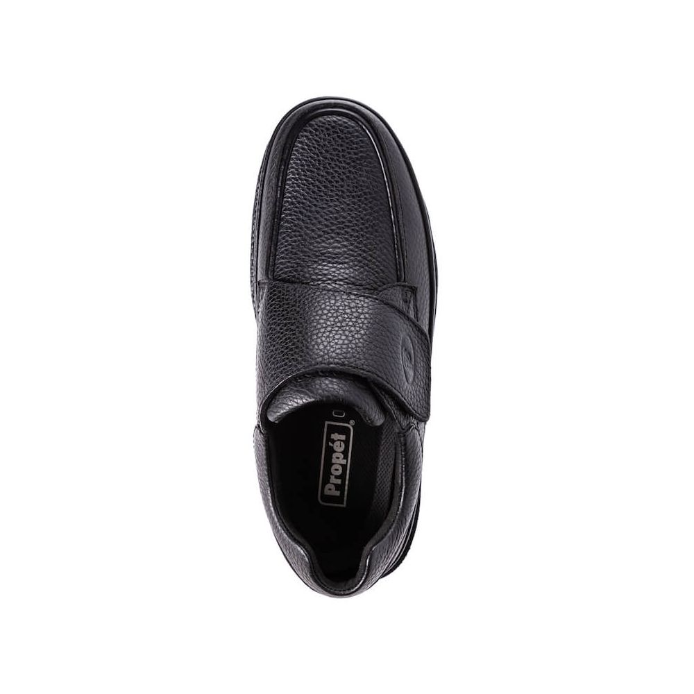 NEW PROPET men\'s scandia strap loafer in black Mens 11 X 3E Wide Propet Scandia Strap Slip On Loafers Shoes  main image 4