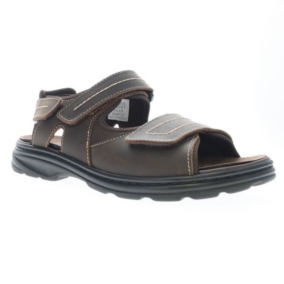 Propét Hudson - Men's Adjustable Strap Sandals Brown - photo 7