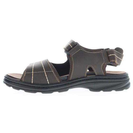 Propét Hudson - Men's Adjustable Strap Sandals Brown - photo 9