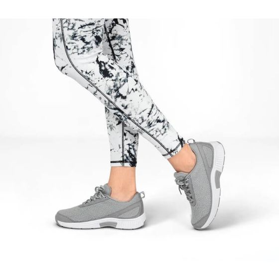 Orthofeet Coral - Women's Stretch Knit Athletic Shoes
