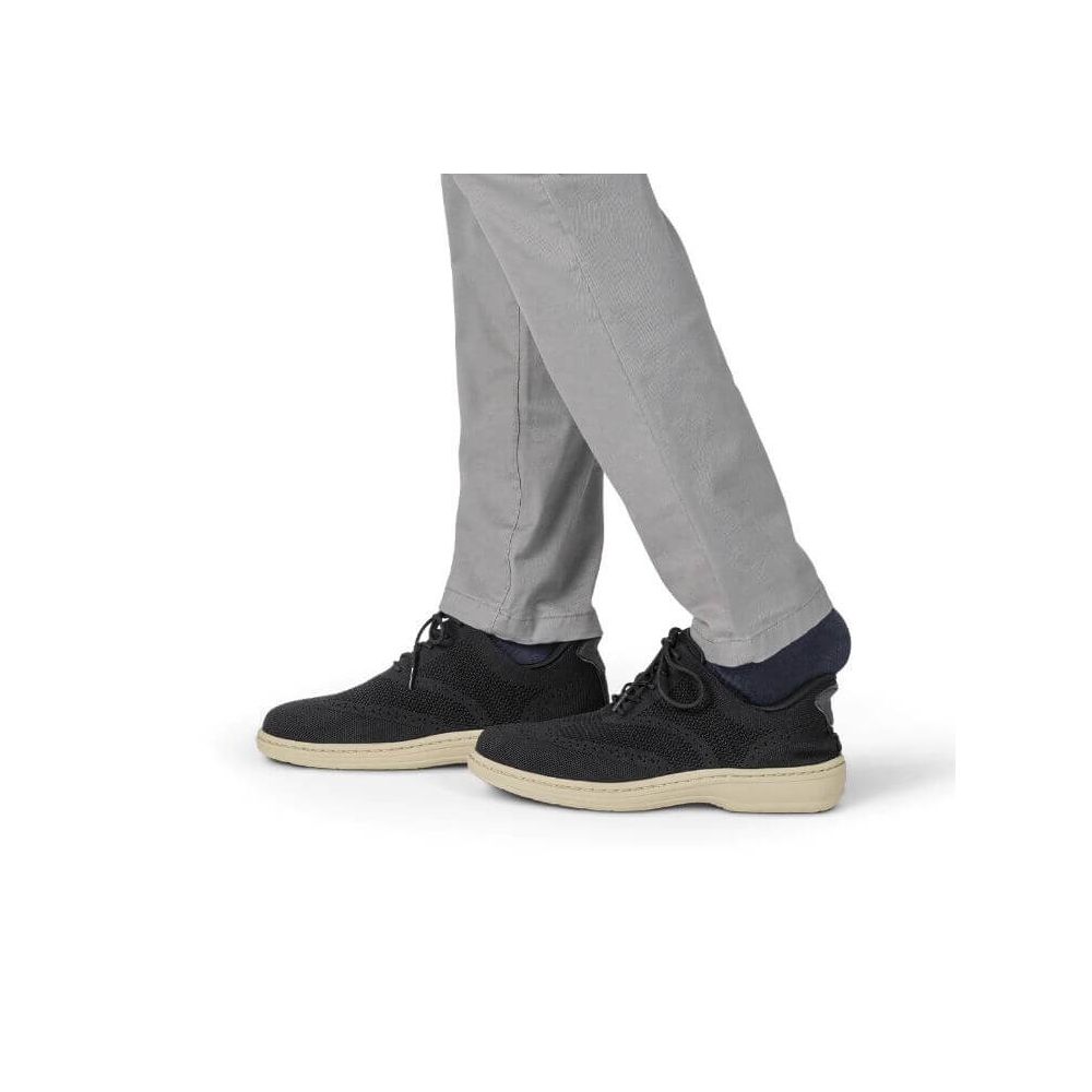 Orthofeet Rex - Men's Hands-Free Stretch Casual Sneakers | Flow Feet