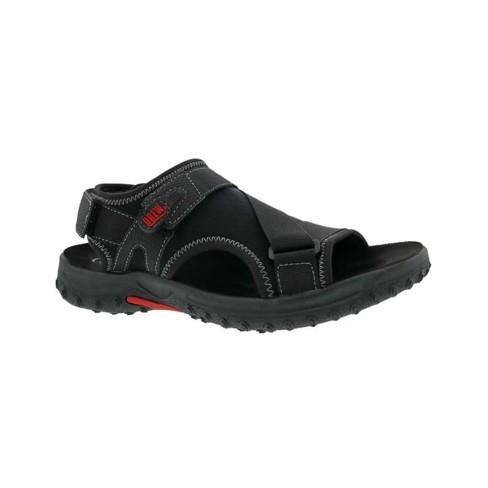 Drew Men 10W Black Leather Springfield Fisherman Sandals Orthopedic Casual Shoes Drew Springfield 47749_56 Brown Leather Comfort Fisherman  main image 4