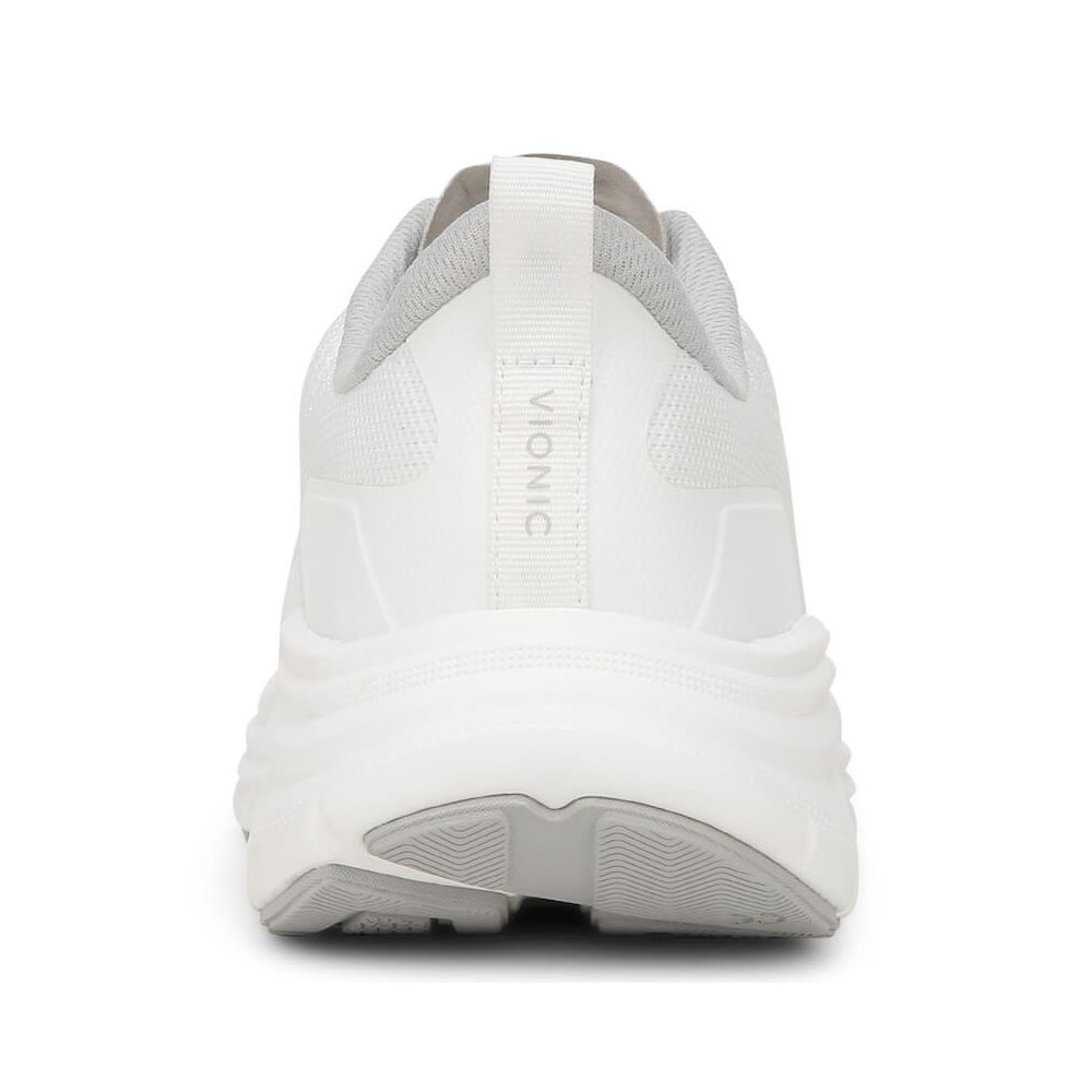 New! Mens Vionic Walk Max White/Grey Walking Shoes. Size 8 Wide. Nice Shoes! Vionic Men main image 4