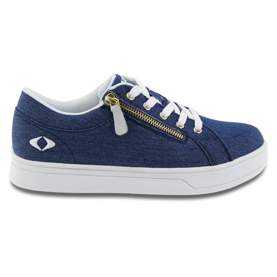 Apex Blutcher - Women's Casual Canvas Zip Shoe