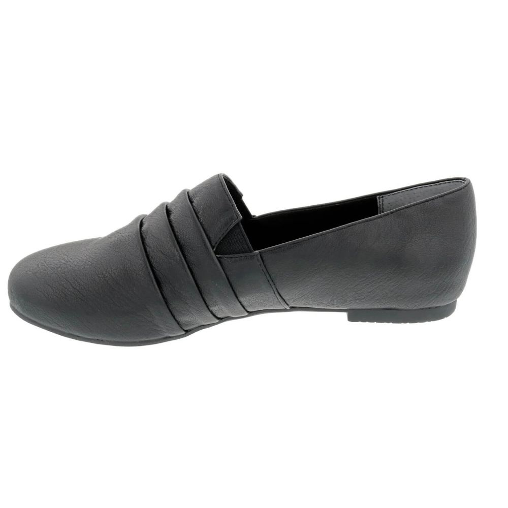 ROS HOMMERSON Miriam Women's Casual Sandals - Leather & Lycra Elastic T-Strap With Padded Footbed
