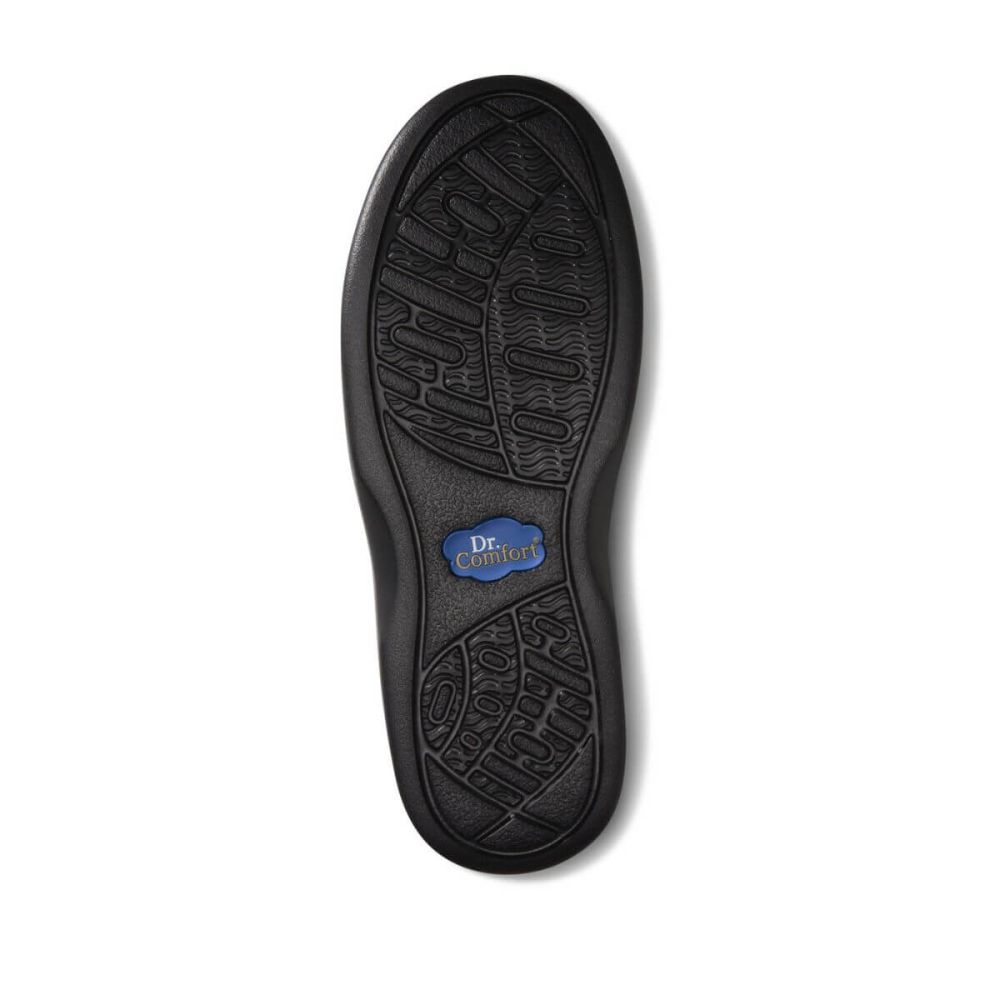 Dr. Comfort Women’s Annie X Black Diabetic Shoes – Stretchable, Extra Depth, Wide Fit With Free Gel Insoles - View #7