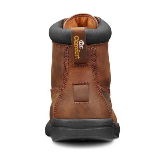 Dr. Comfort Boss - Men's Comfort Work Boots Chestnut - photo 13