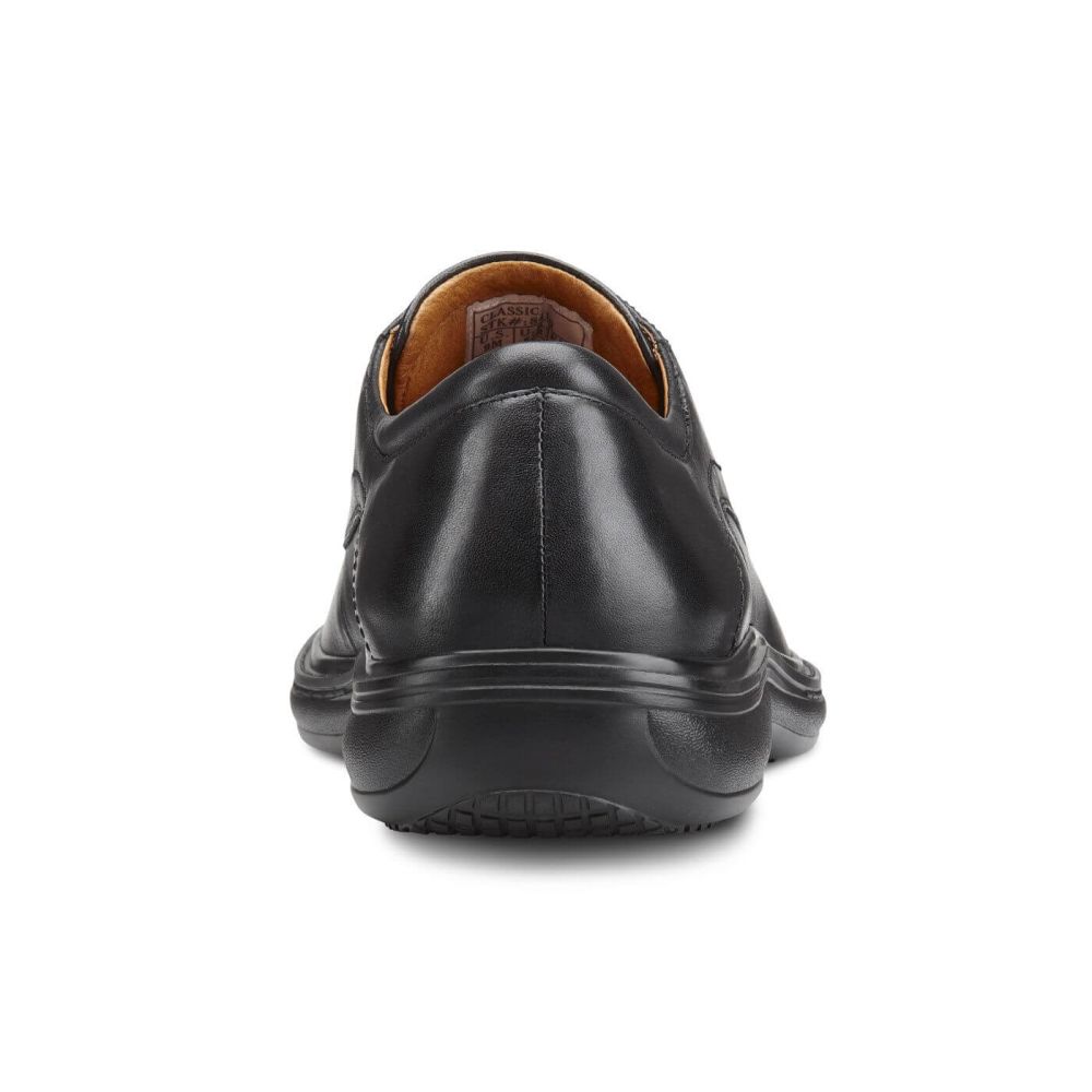 Dr. Comfort Men's Classic Diabetic Shoes - Black Dr. Comfort Men's Classic Diabetic Shoes - Black