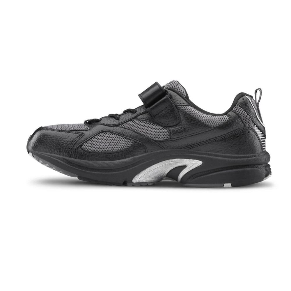 NEW DR. COMFORT SHOES men\'s endurance athletic shoes in black Dr. Comfort Endurance - Men main image 2