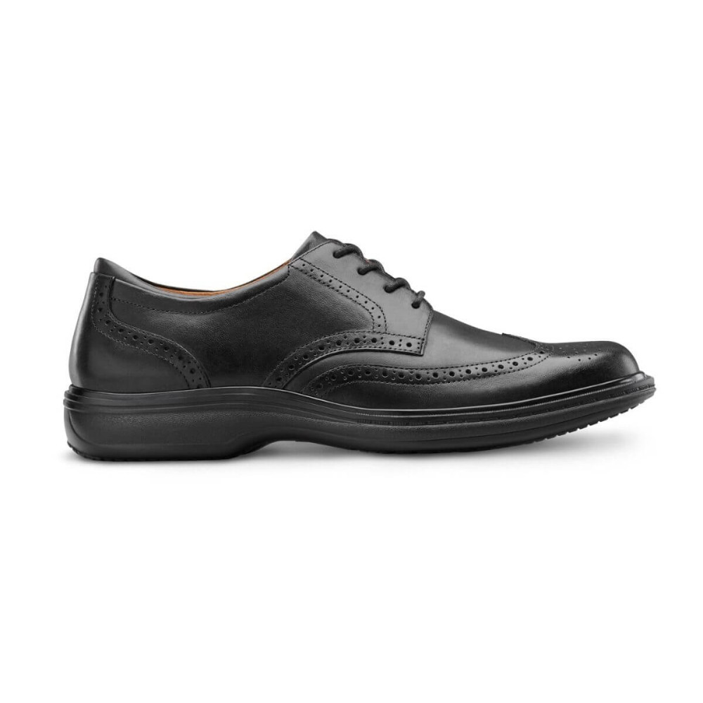 comfortable men's dress shoes 11 for Men Dr. Comfort Wing - Men's