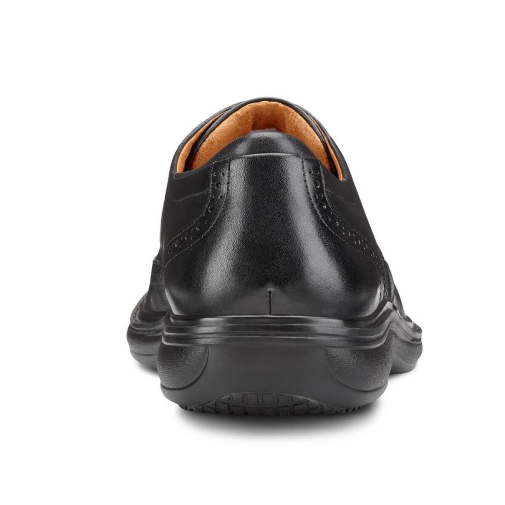 Dr. Comfort Men's Wing Diabetic Shoes - Black