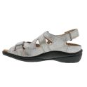 Drew Lagoon - Women's Leather Sandals