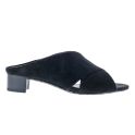 Ros Hommerson Va Va Voom - Women's Slide Dress Sandal Black Suede - photo 4