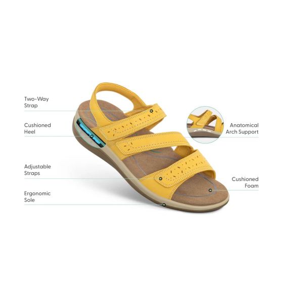 Orthofeet Naxos - Women's Comfort Sandals