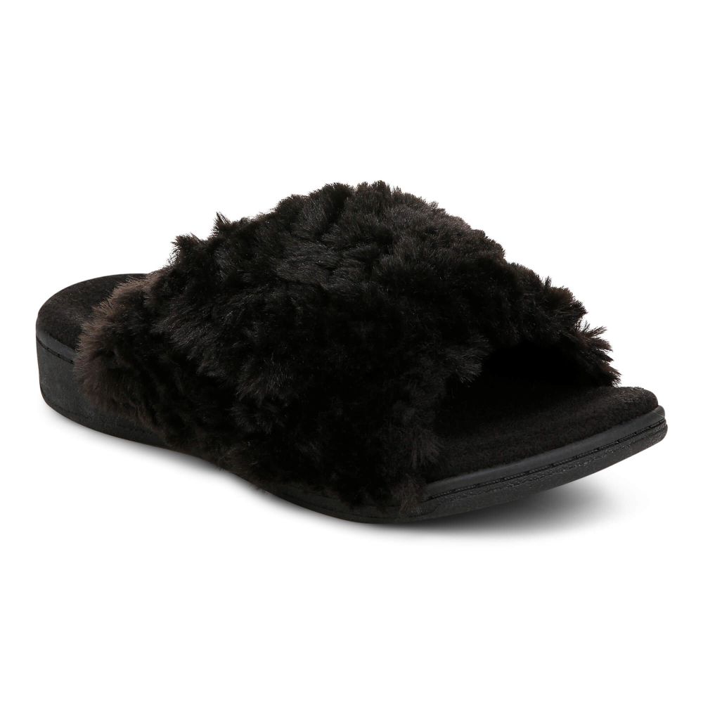 Vionic Relax II Women's Open Toe Slippers Flow Feet