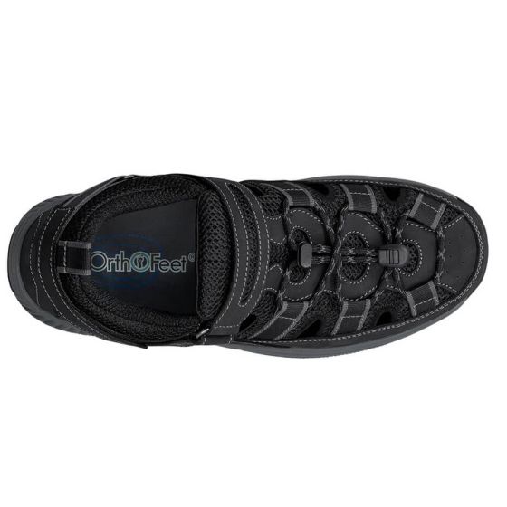 Orthofeet Clearwater - Men's Orthopedic Fisherman Shoes