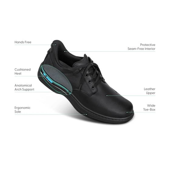 Orthofeet Claude - Men's Hands-Free Casual Shoes