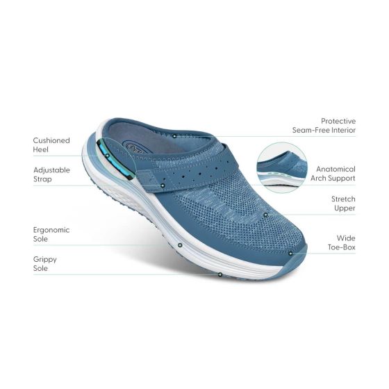 Orthofeet Iris - Women's Comfort Casual Shoes